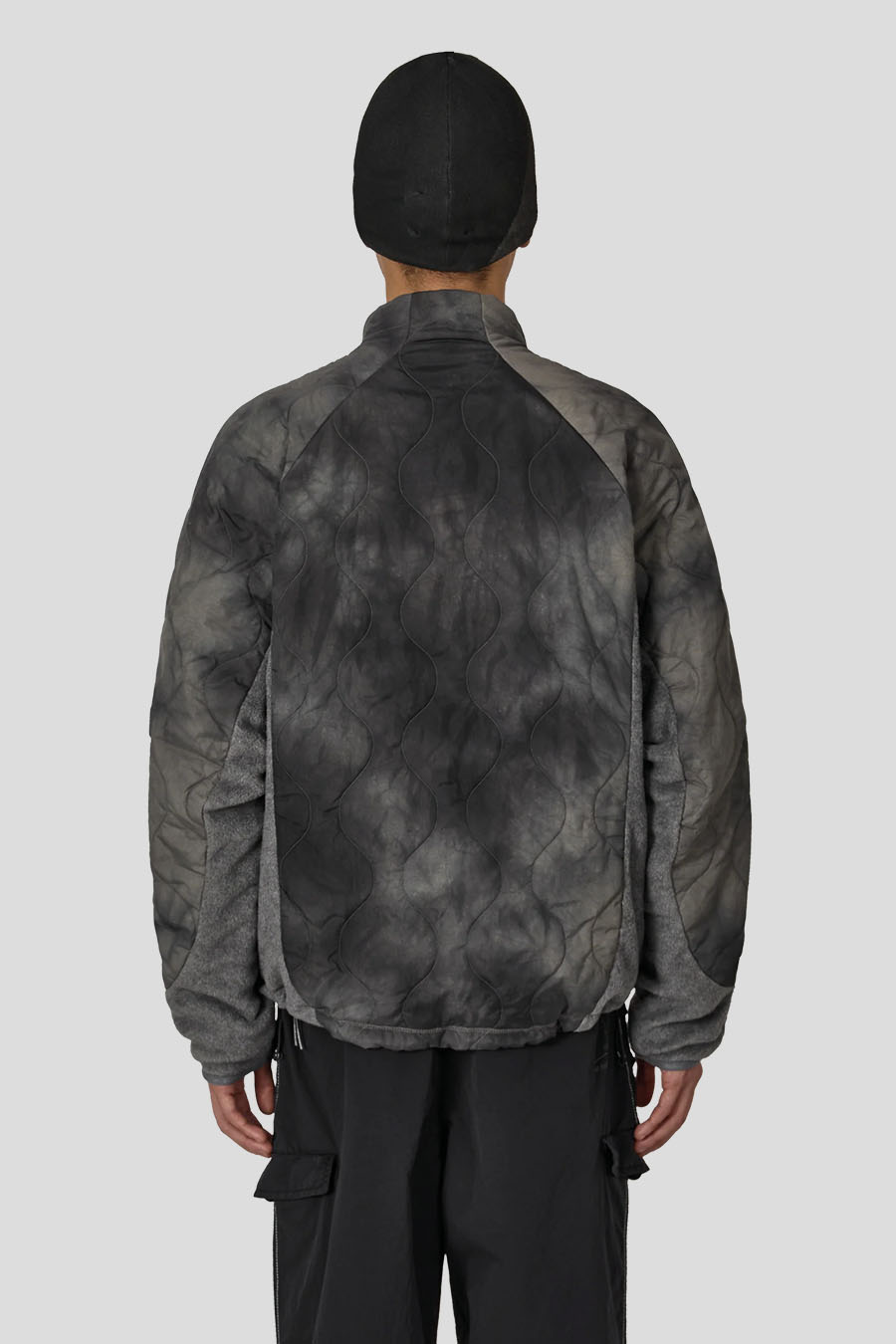 ROA HIKING - VESTE EN POLAIRE MATELASSÉ ROA X AND WANDER GRISE - LE LABO STORE