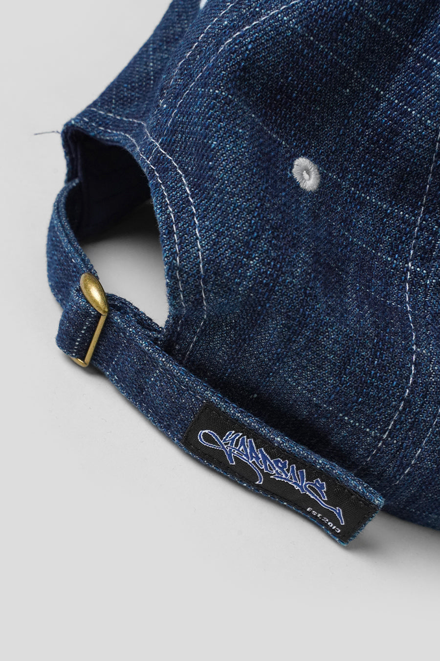 YARDSALE - BLUE FADED SLUB DENIM CAP - LE LABO STORE