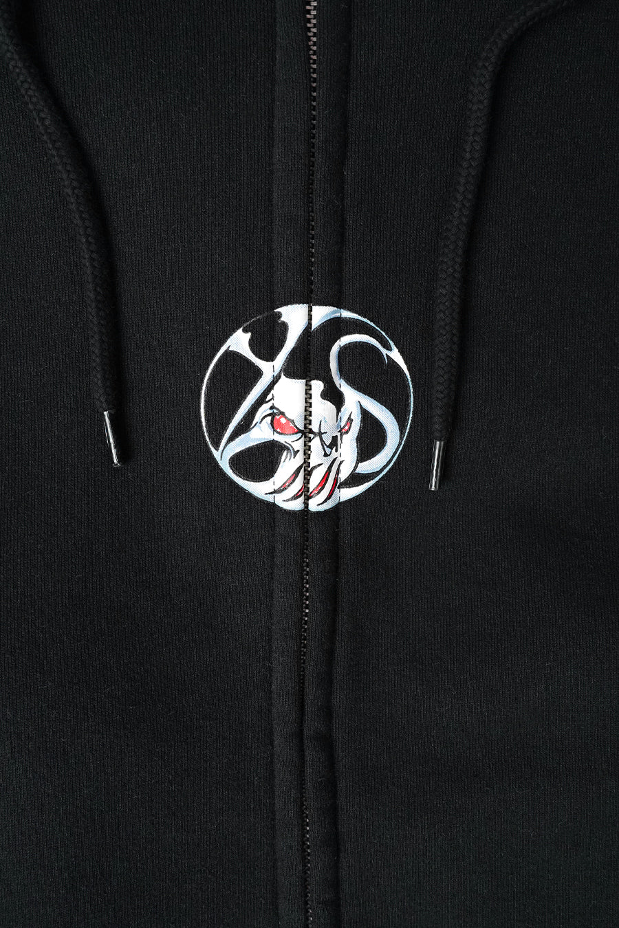 YARDSALE - BLACK BULLEYE ZIP HOODIE  - LE LABO STORE