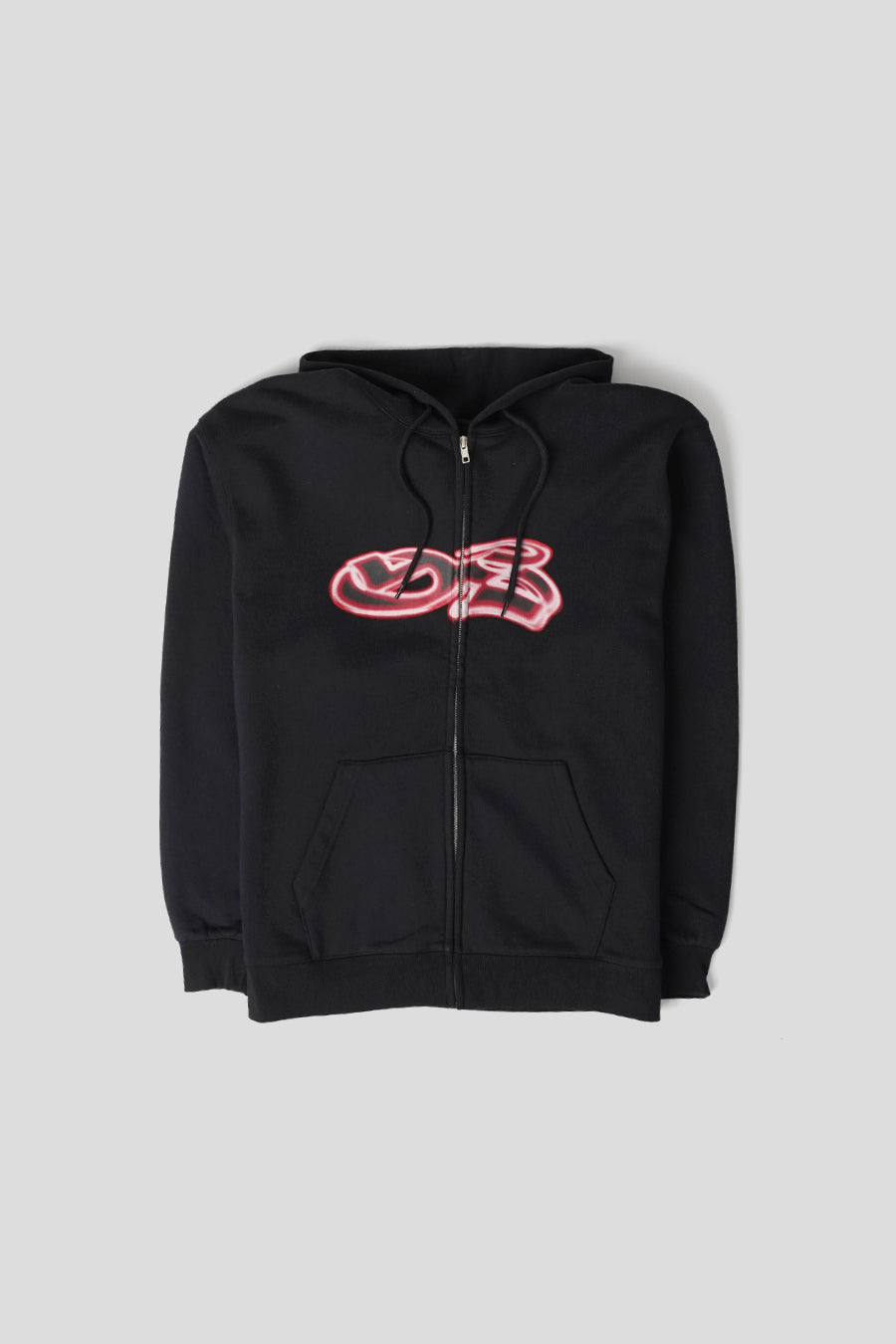 YARDSALE - HOODIE ZIPPÉ SPRAY CHARBON - LE LABO STORE