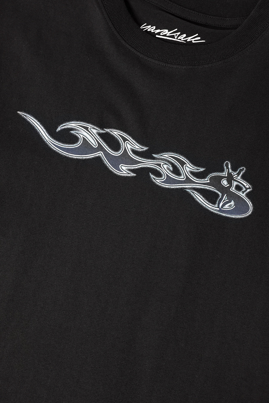YARDSALE - BLACK PHANTASY FLAME T-SHIRT - LE LABO STORE
