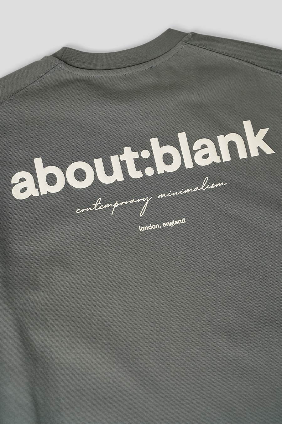 about:blank - SAGE AND OFF-WHITE BOX T-SHIRT - LE LABO STORE