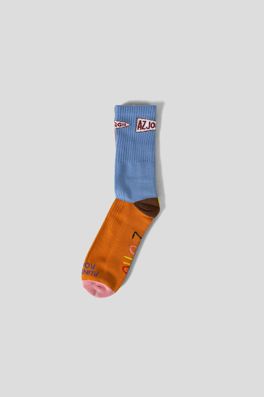 ALEX ZONO - CHAUSSETTES RUNNING ROCKS MULTICOLORES - LE LABO STORE