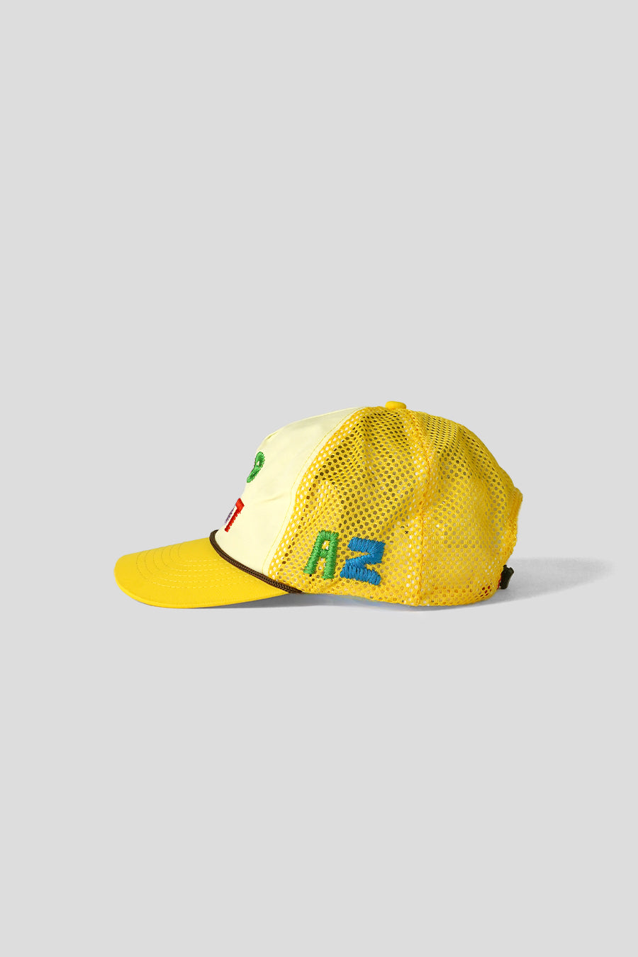 ALEX ZONO - CASQUETTE JOG FEST TRUCKER JAUNE - LE LABO STORE