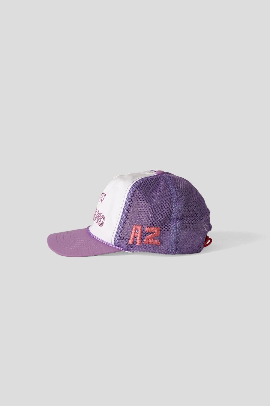 ALEX ZONO - CASQUETTE I DIG RUNNING RHINESTONE TRUCKER VIOLETTE - LE LABO STORE
