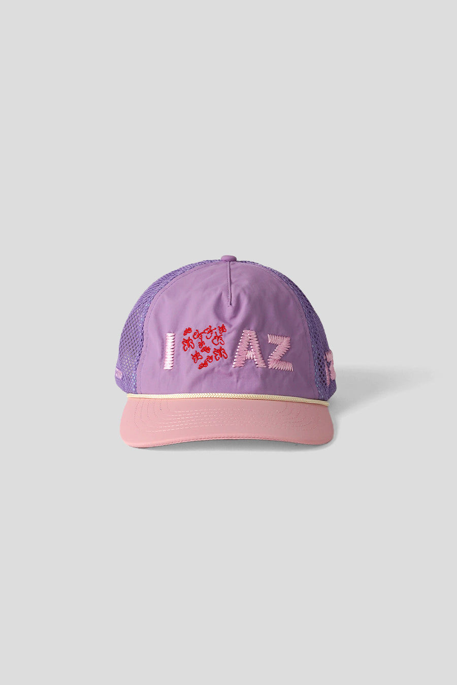 ALEX ZONO - CASQUETTE I ♥ AZ TRUCKER VIOLETTE - LE LABO STORE