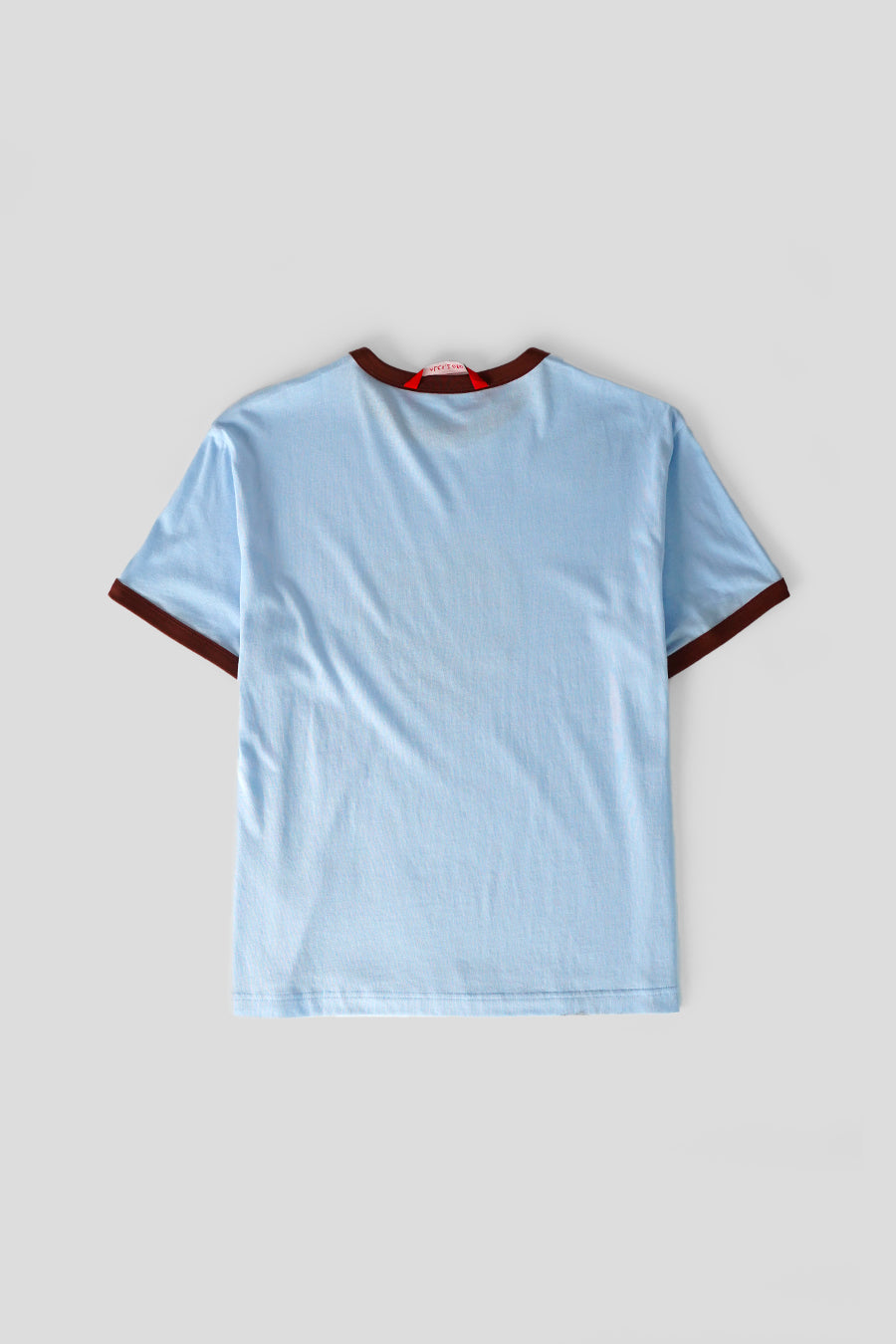 ALEX ZONO - T-SHIRT RUNNING RINGER BLEU CIEL - LE LABO STORE