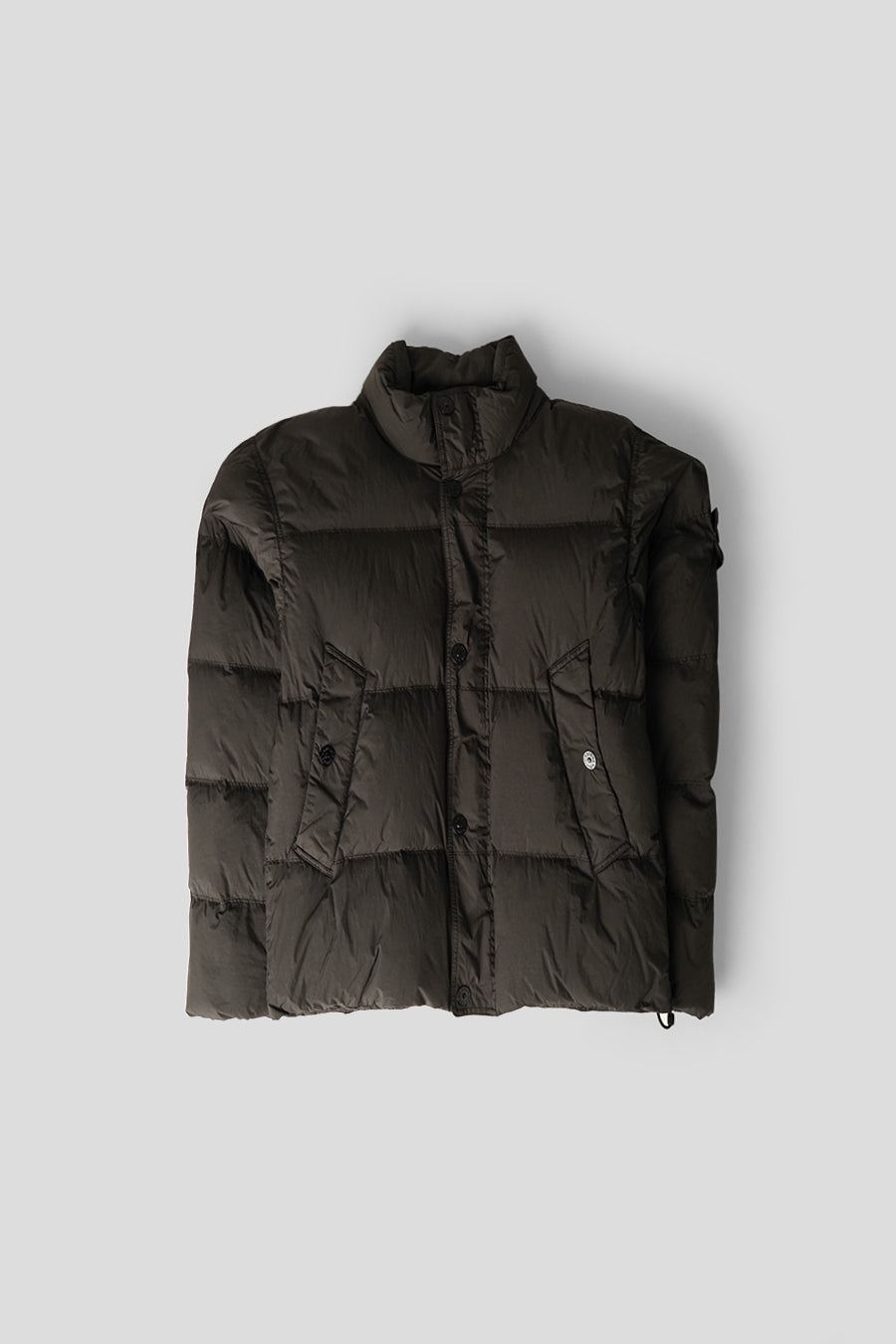 Stone Island - CRINCKLE REPS NY DOWN JACKET CHARCOAL GREY - LE LABO STORE