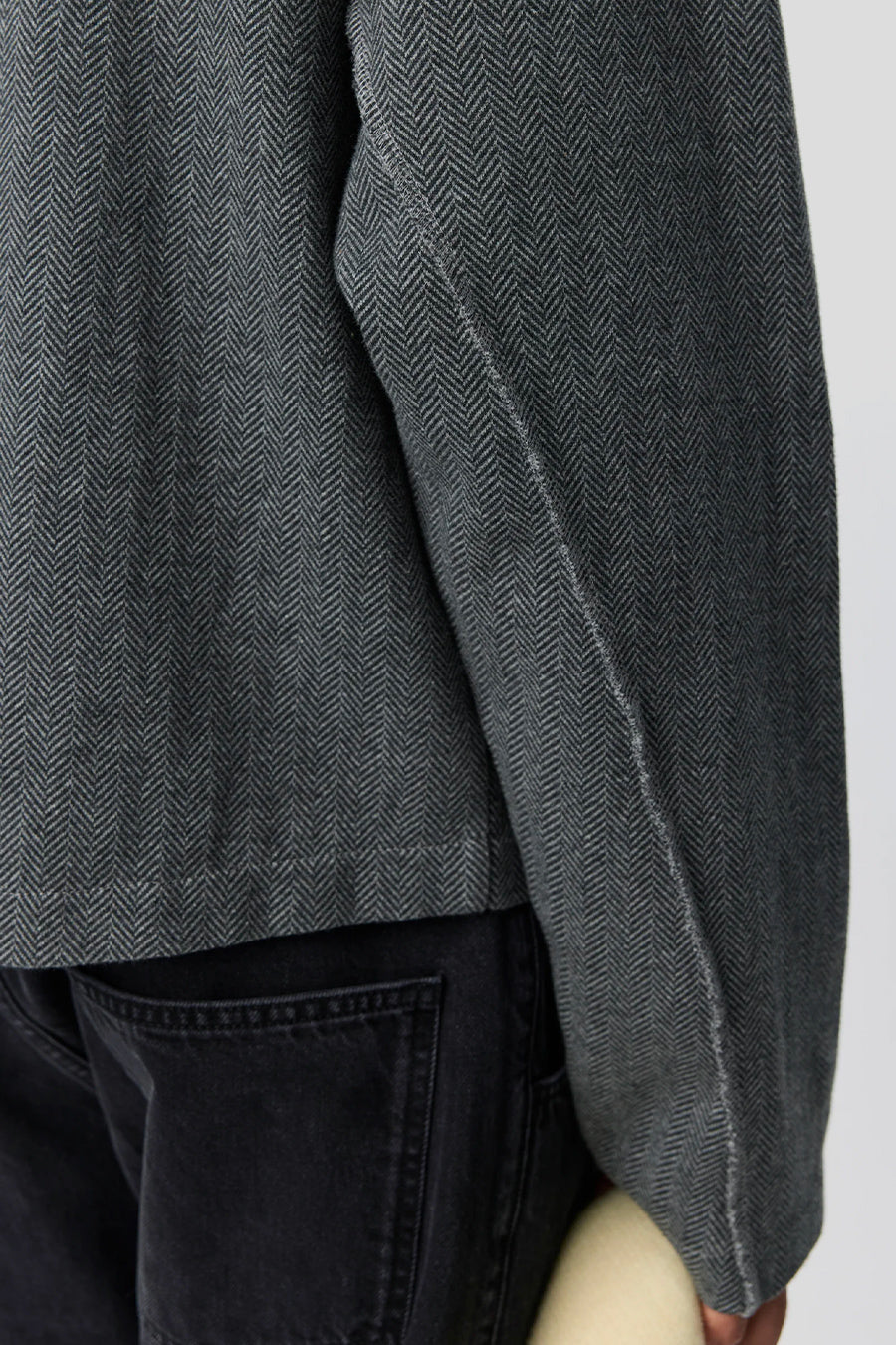 mfpen - CARDIGAN LEISURE ZIP UP GRIS FONCÉ - LE LABO STORE