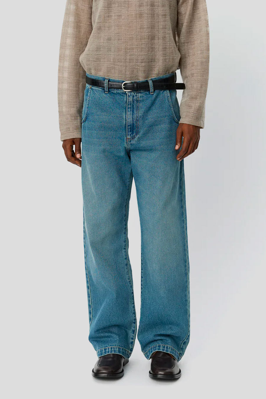 mfpen - VINTAGE BLUE STRAIGHT-CUT JEANS - LE LABO STORE