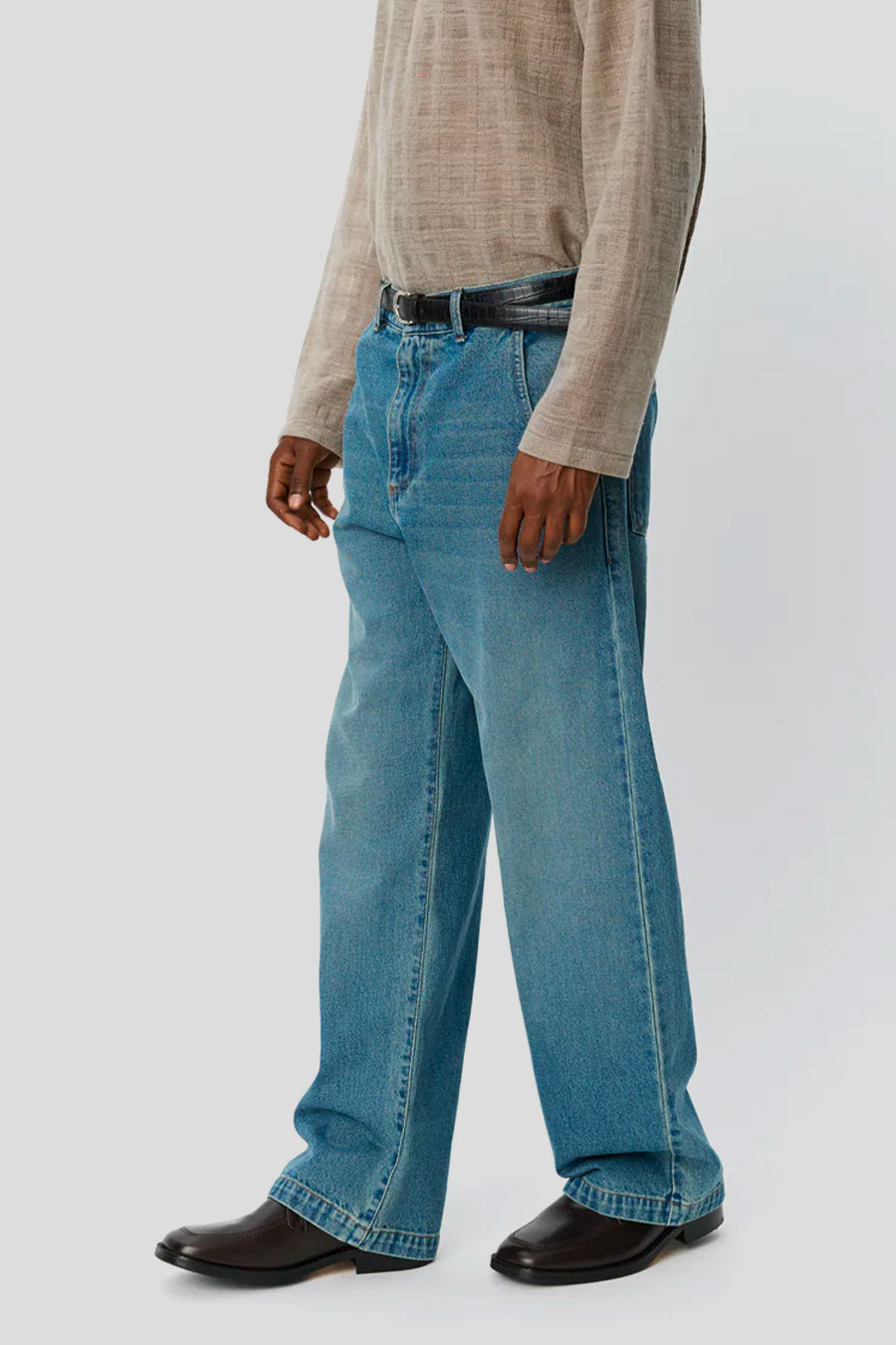 mfpen - VINTAGE BLUE STRAIGHT-CUT JEANS - LE LABO STORE