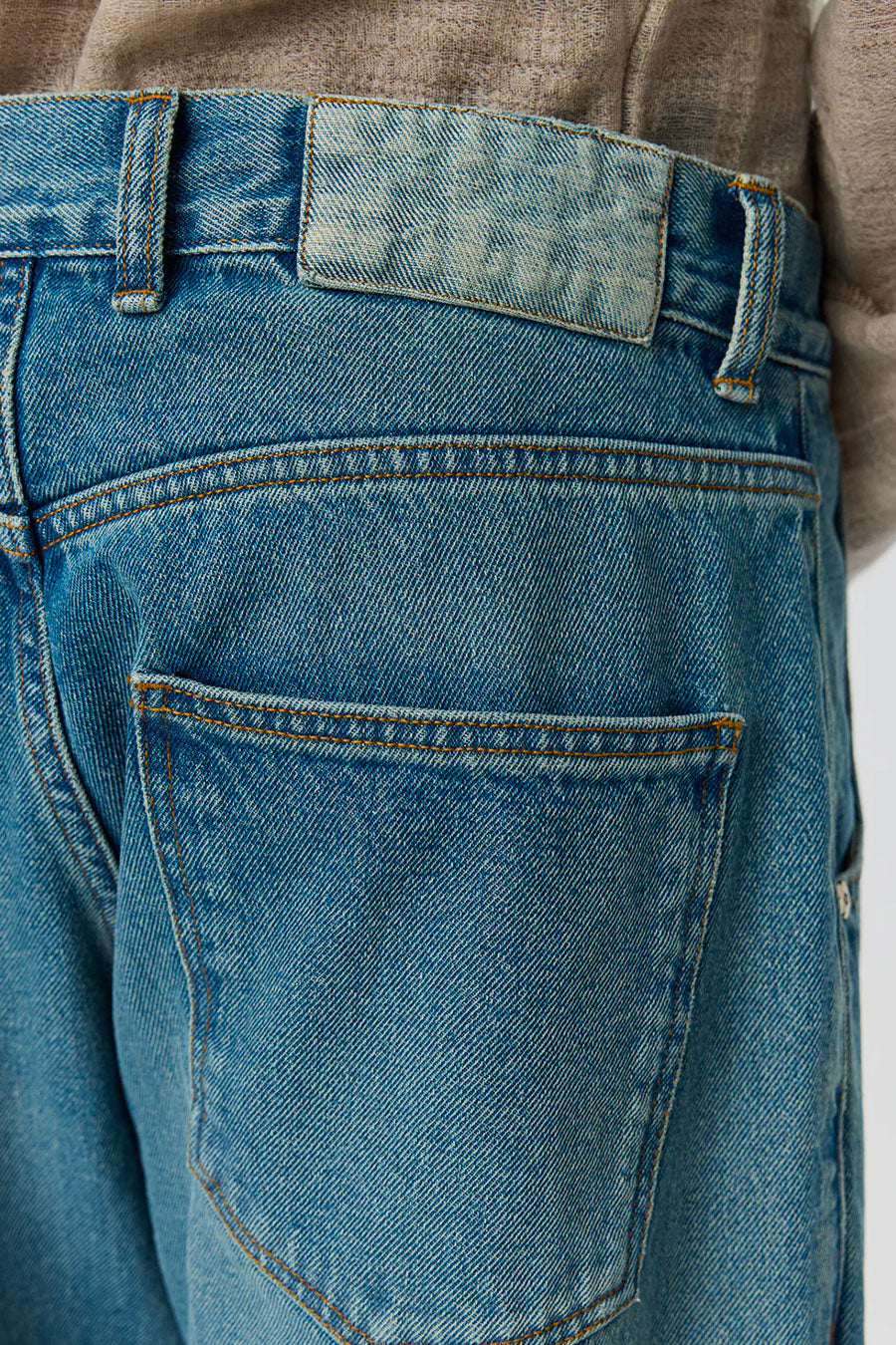 mfpen - VINTAGE BLUE STRAIGHT-CUT JEANS - LE LABO STORE