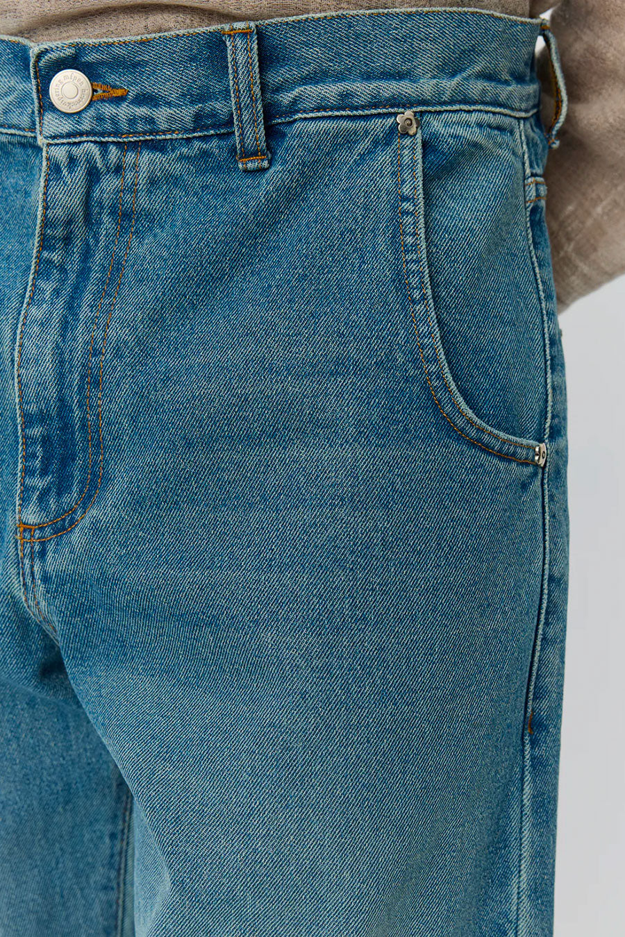 mfpen - VINTAGE BLUE STRAIGHT-CUT JEANS - LE LABO STORE