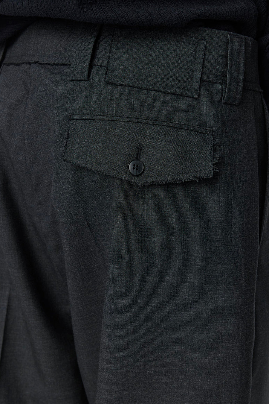 mfpen - DARK GREY PATCH TROUSERS - LE LABO STORE