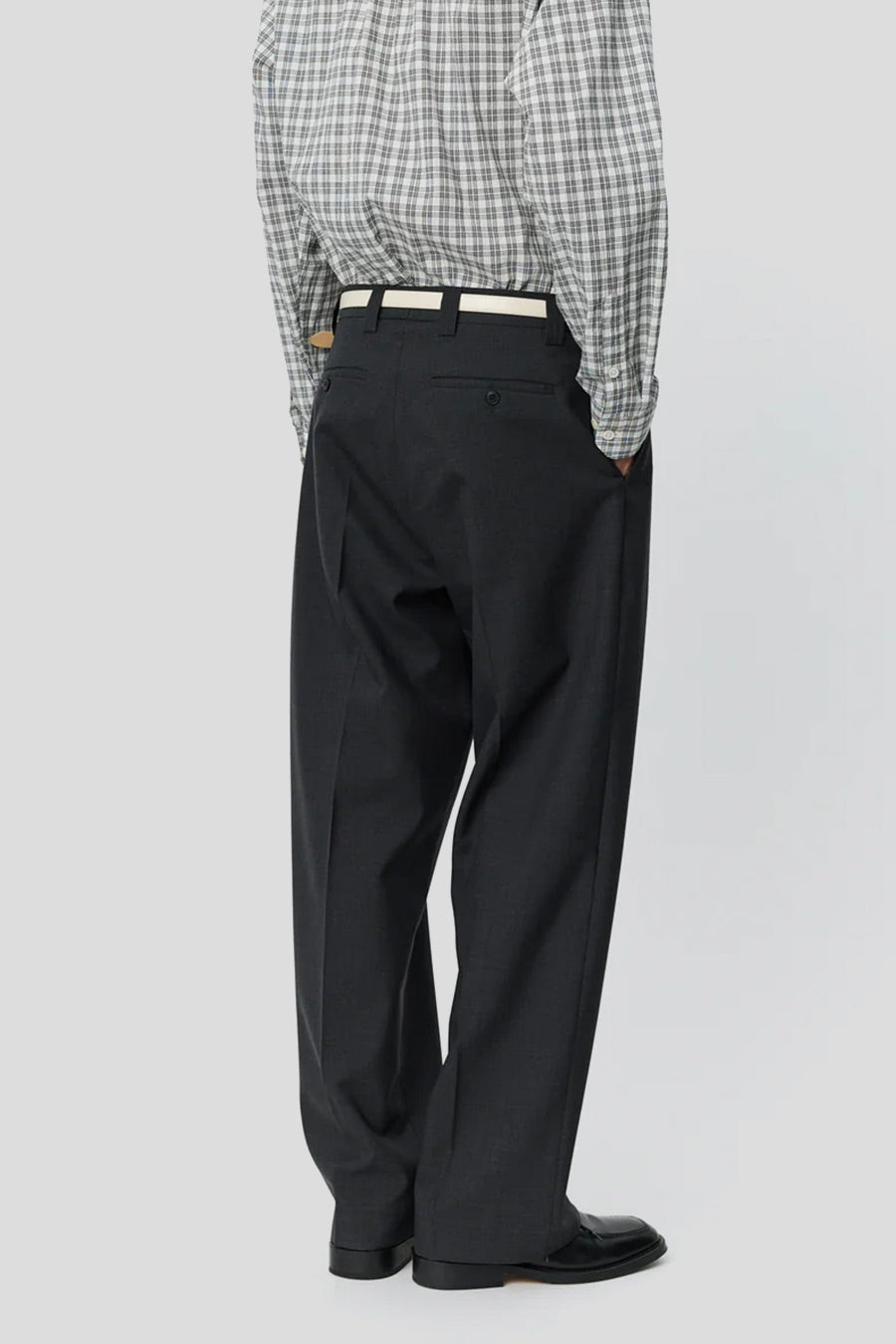 mfpen - PANTALON SERVICE GRIS FONCÉ - LE LABO STORE