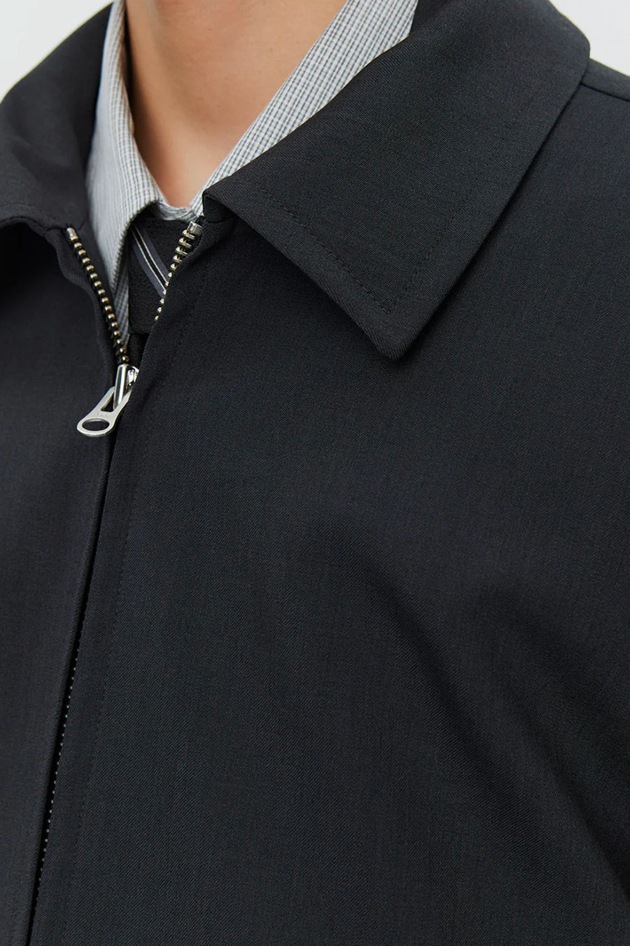 mfpen - DARK GREY WOOL MAIL JACKET - LE LABO STORE