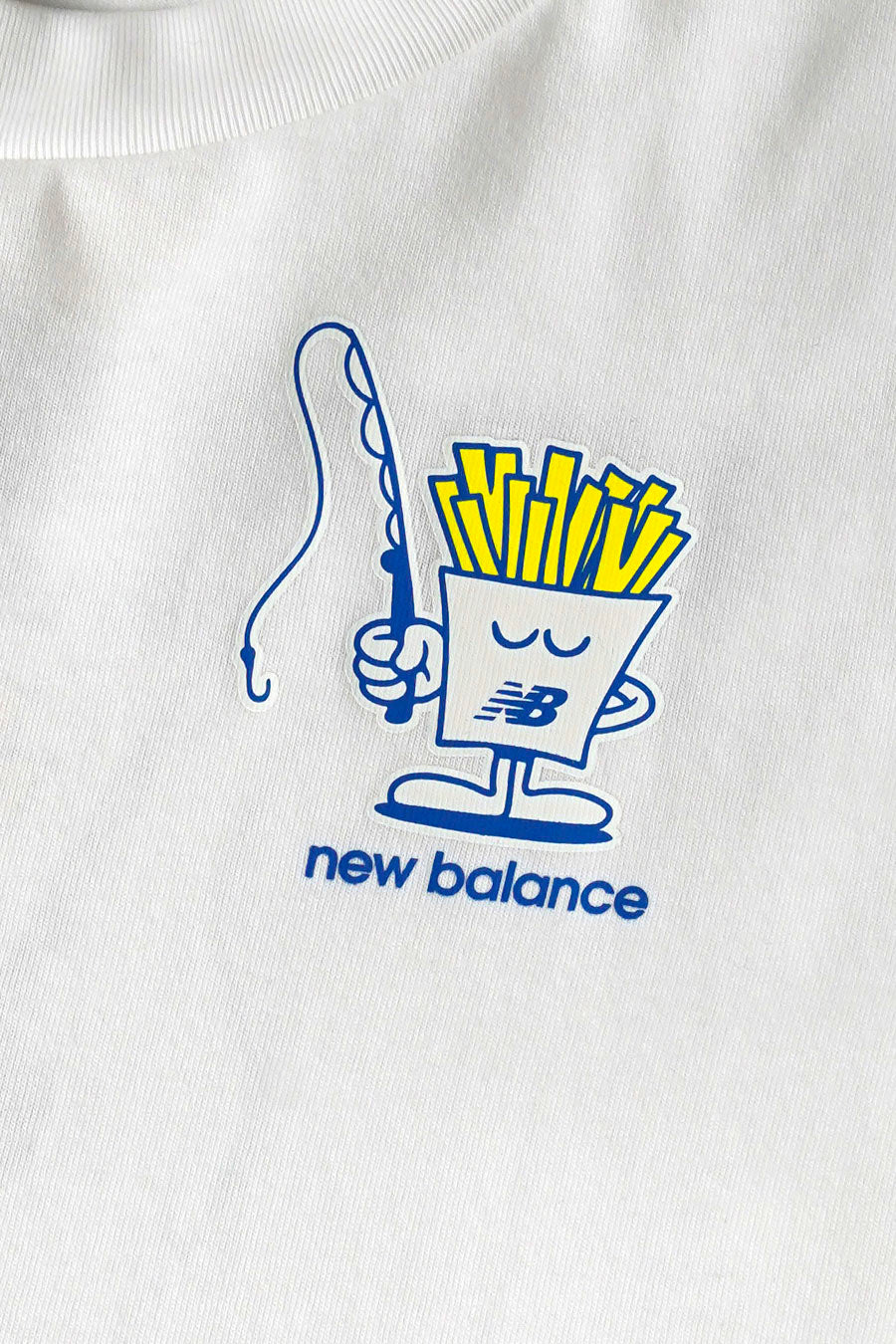 NEW BALANCE - T-SHIRTS FISH AND CHIPS BLANC - LE LABO STORE