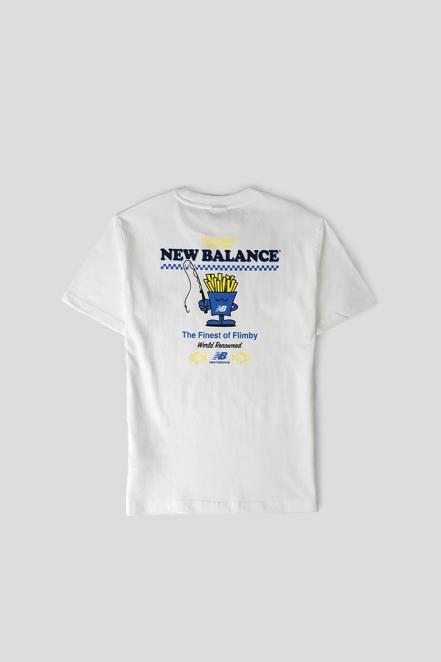 NEW BALANCE - T-SHIRTS FISH AND CHIPS BLANC - LE LABO STORE