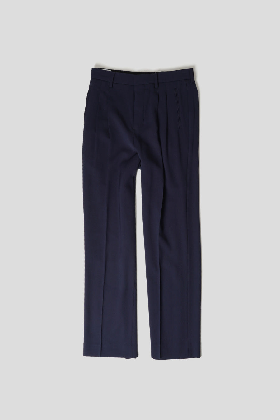 AMI PARIS - MIDNIGHT BLUE STRAIGHT FIT TROUSERS - LE LABO STORE