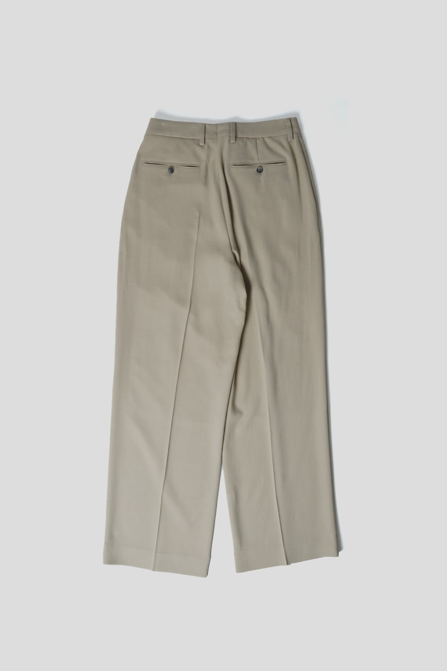 AMI PARIS - PANTALON STRAIGHT FIT CHAMPAGNE - LE LABO STORE