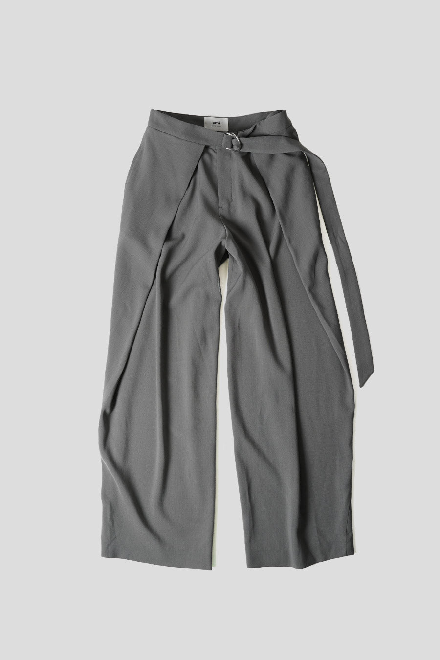 AMI PARIS - TROUSERS WITH PANELS MINERAL GREY - LE LABO STORE
