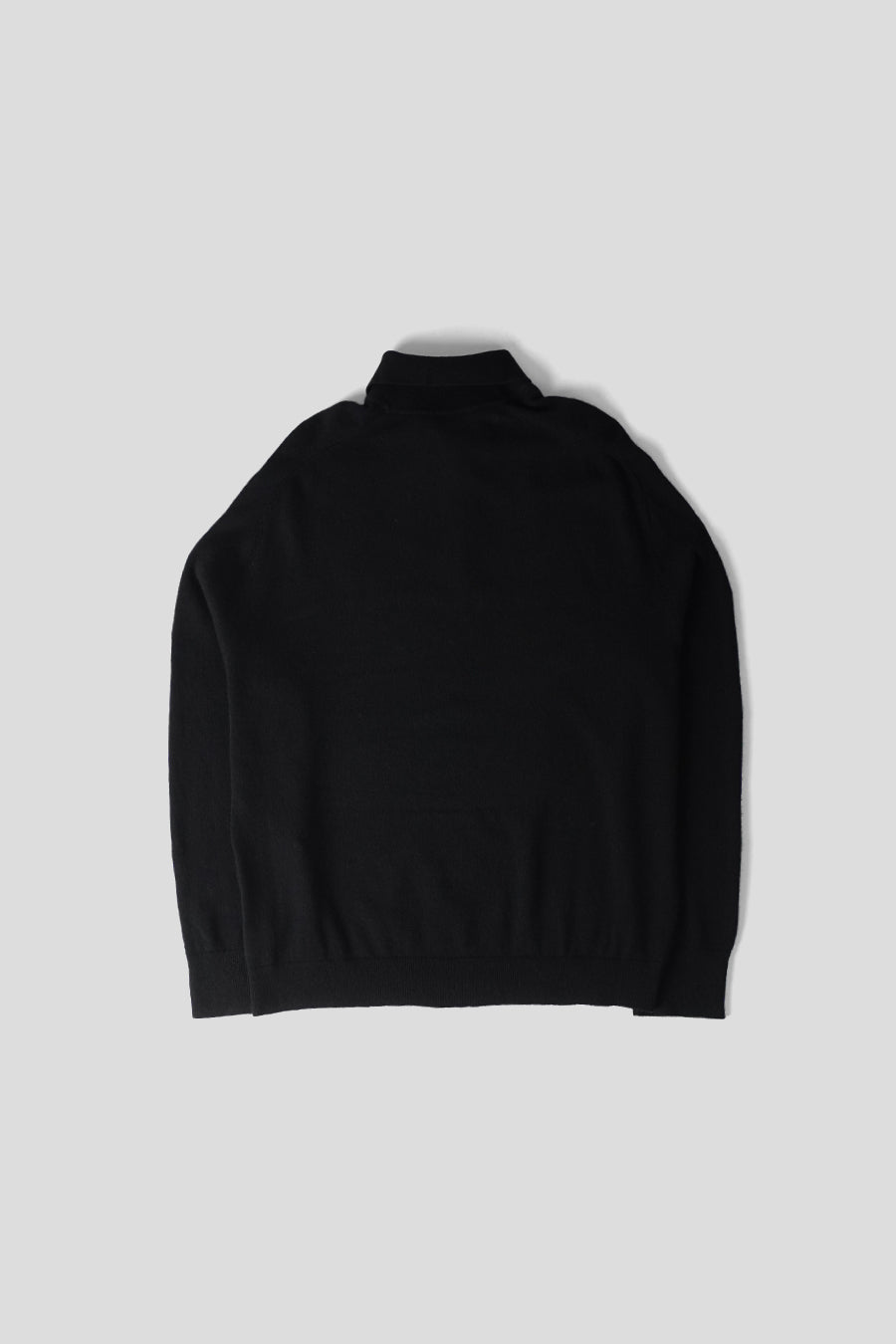 ACNE STUDIOS - POLO LAINE EN MAILLE NOIR - LE LABO STORE