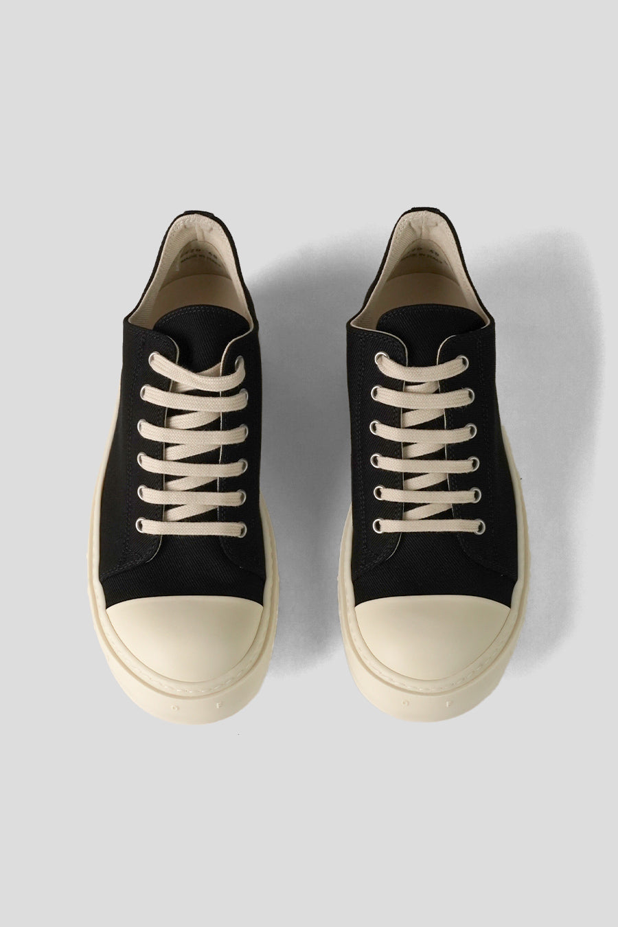 RICK OWENS DRKSHDW - SNEAKERS LOW BLACK ET MILK - LE LABO STORE