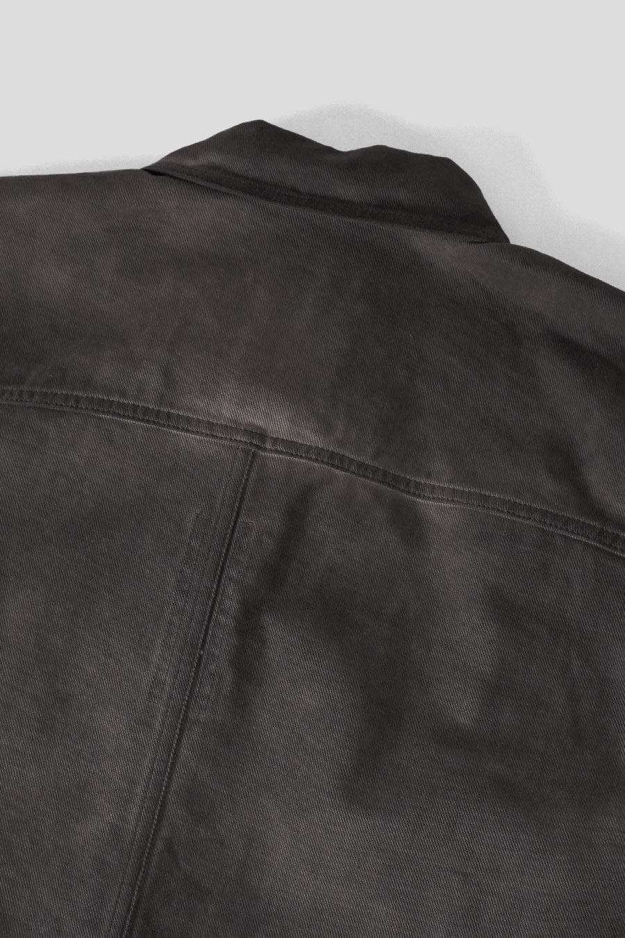 RICK OWENS DRKSHDW - VESTE DENIM JUMBO WORKER GRISE - LE LABO STORE