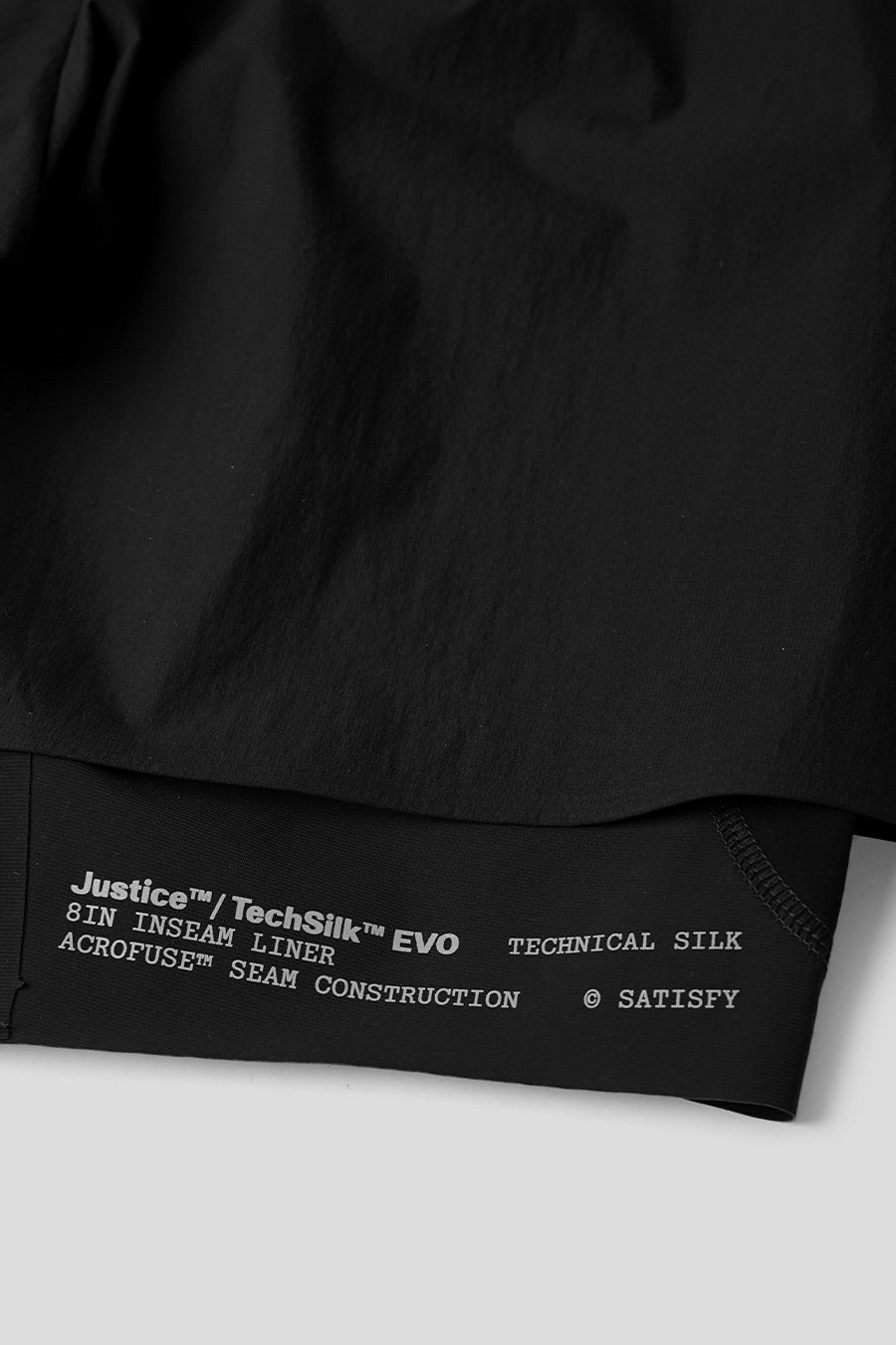 SATISFY - SHORT RIPPY CORDURA 8 NOIR - LE LABO STORE