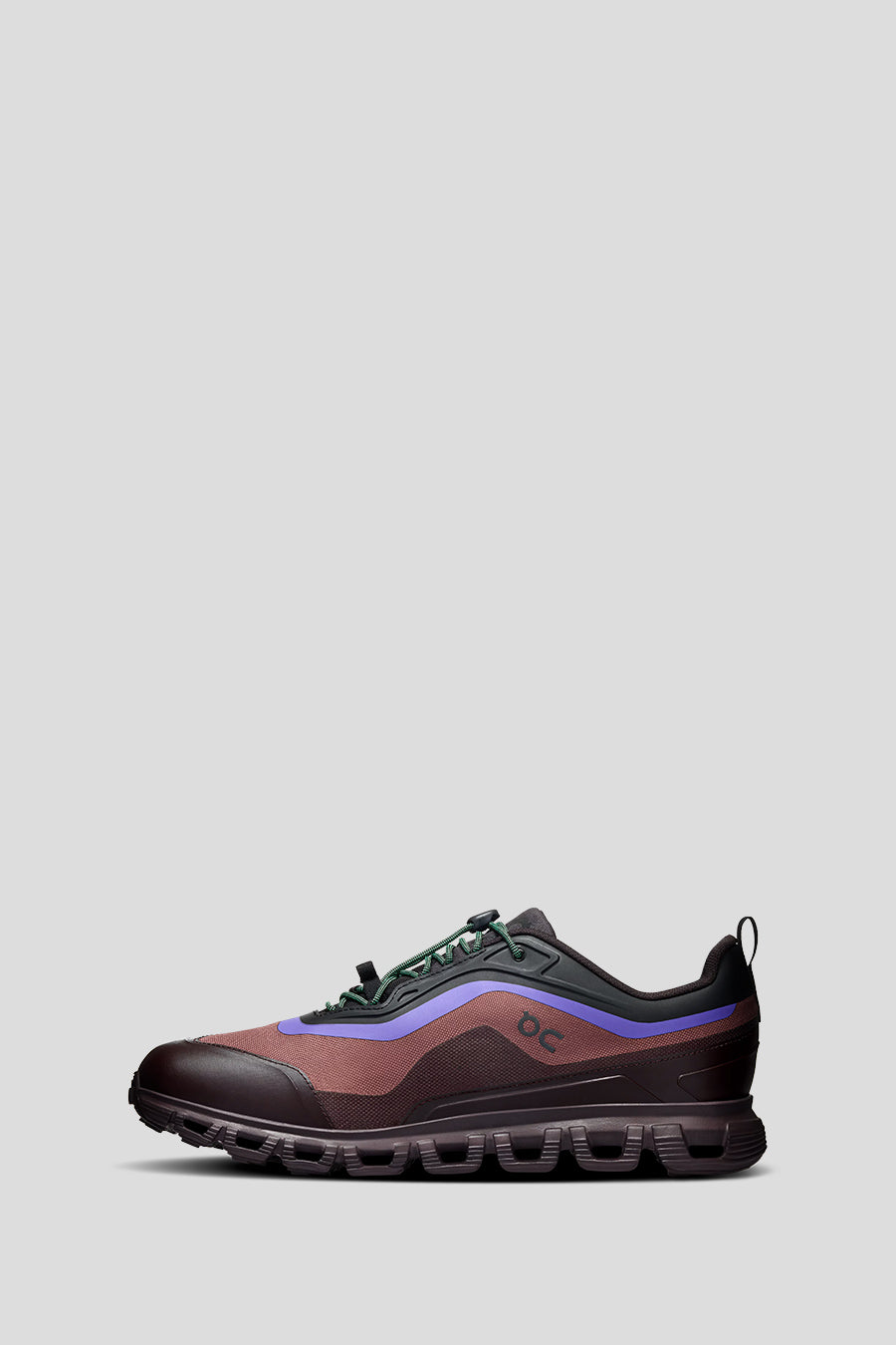 ON - SNEAKERS CLOUD 6 GEO WP BLACK ET TYRIAN - LE LABO STORE