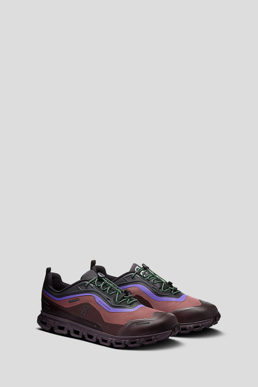ON - SNEAKERS CLOUD 6 GEO WP W BLACK AND TYRIAN - LE LABO STORE