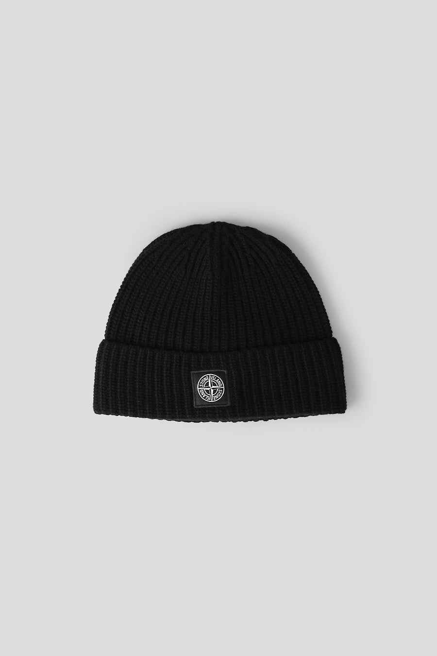 Stone Island - BONNET FULL RIB RWS WOOL NOIR - LE LABO STORE