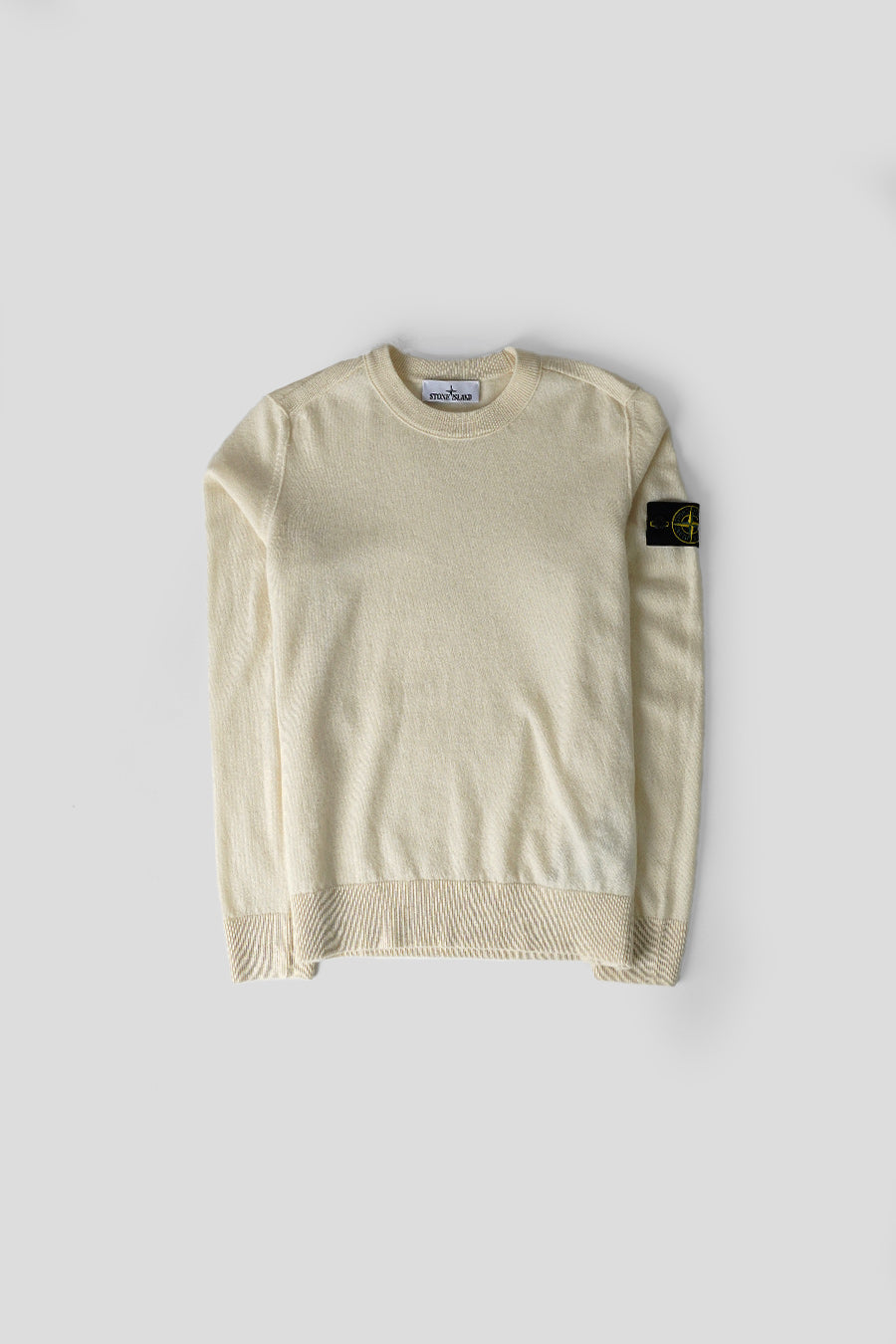 Stone Island - SWEATER RWS GEELONG WOOL IVORY - LE LABO STORE