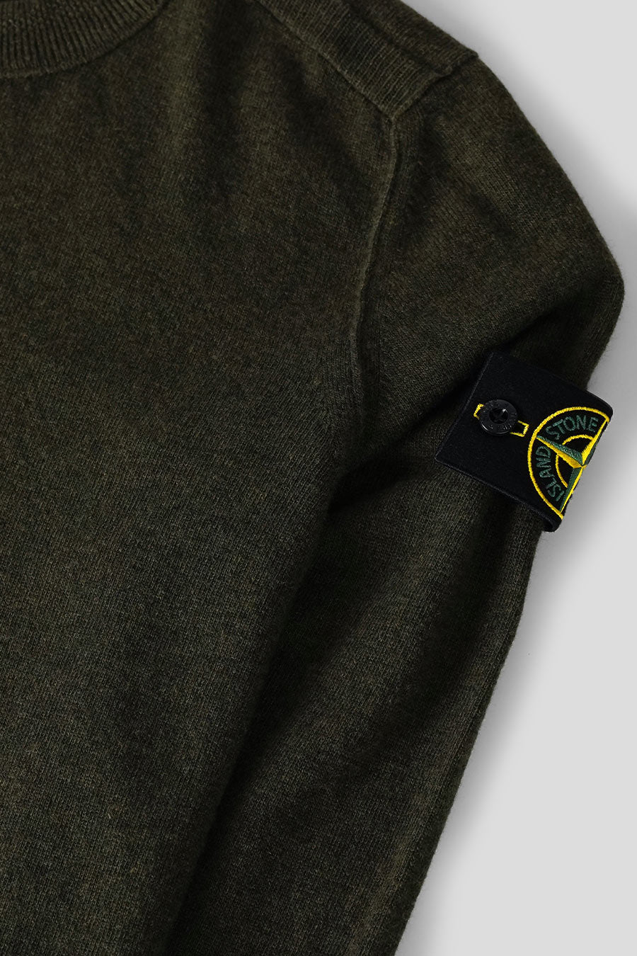 Stone Island - RWS GEELONG WOOL SWEATER DARK GREEN - LE LABO STORE