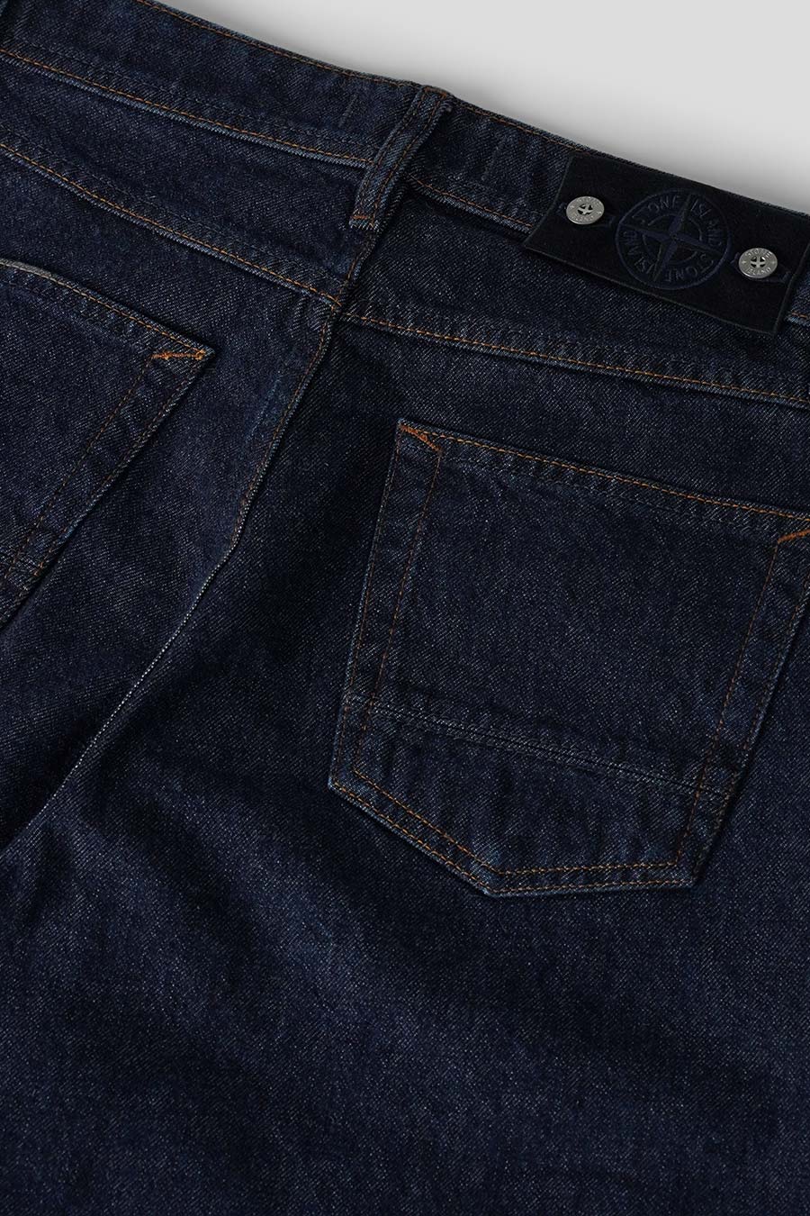 Stone Island - JEANS INDIGO RINSED-DENIM BLEU FONCÉ - LE LABO STORE