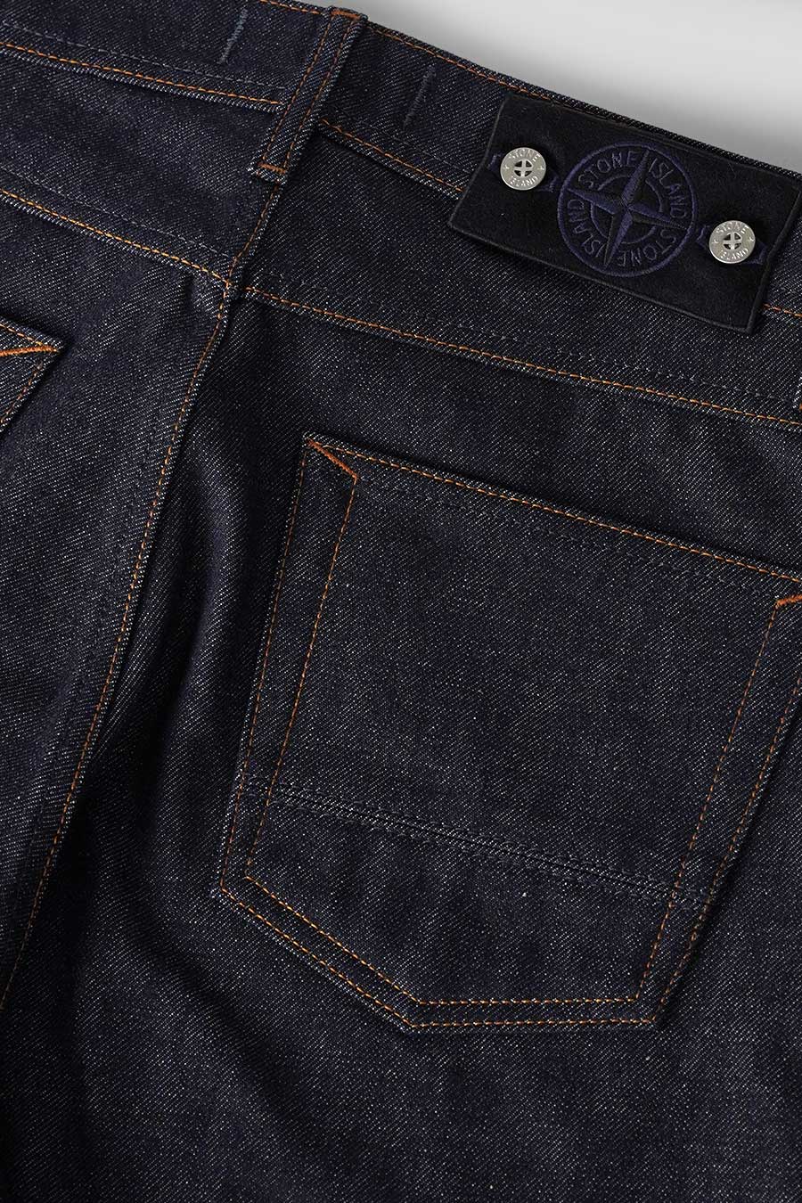 Stone Island - JEANS INDIGO RAW-DENIM DARK BLUE - LE LABO STORE