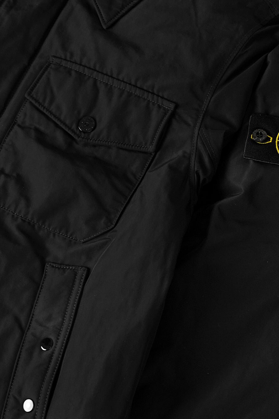 Stone Island - COACH MICRO REPS BLACK JACKET - LE LABO STORE