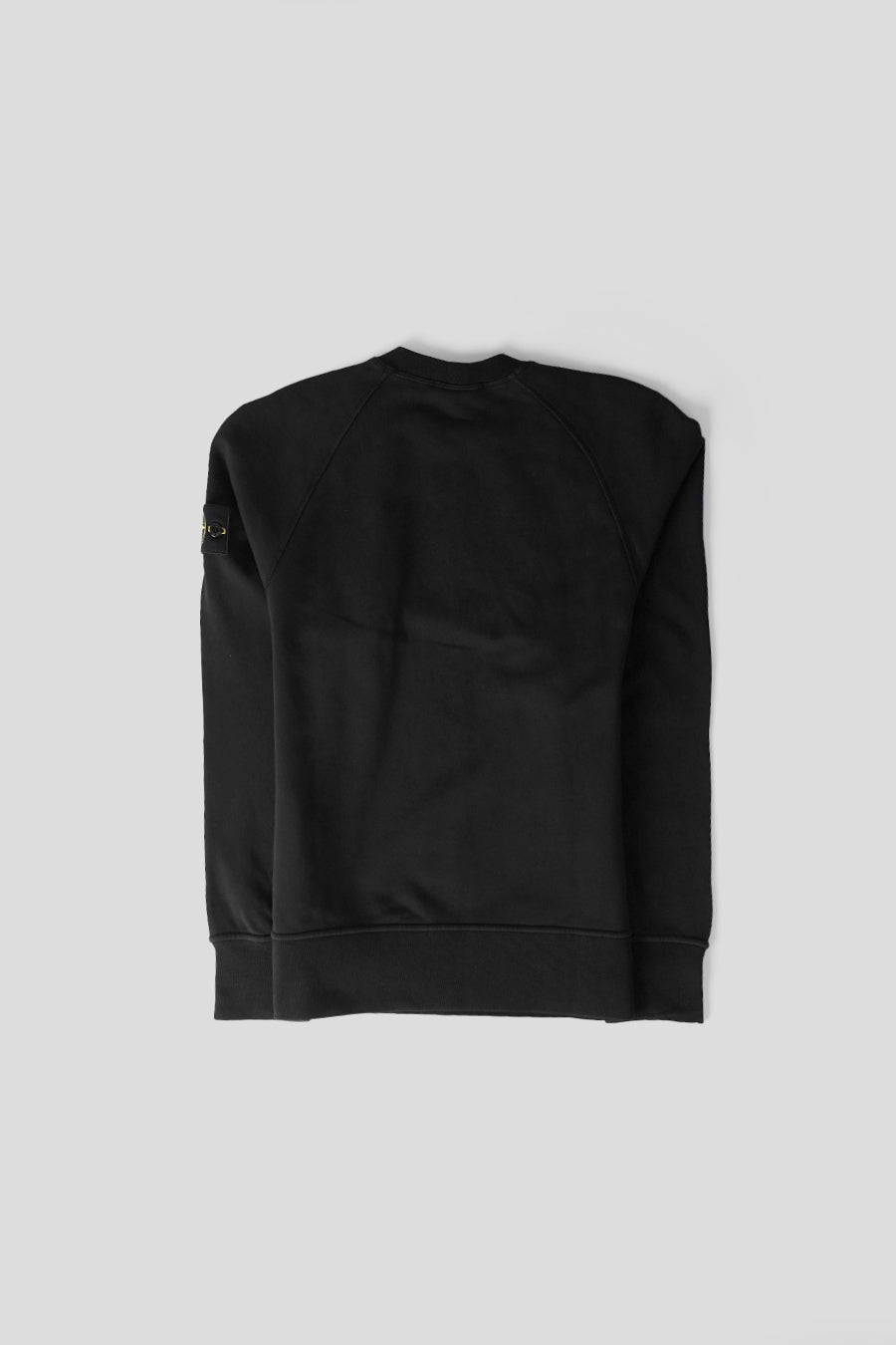 Stone Island - CREWNECK ORGANIC COTTON FLEECE BLACK - LE LABO STORE