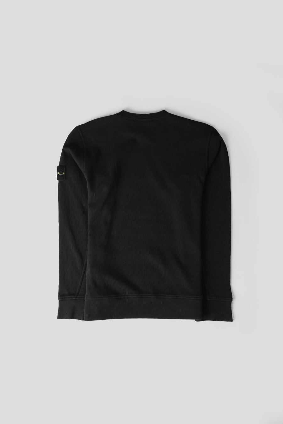 Stone Island - PULL ORGANIC COTTON INTERLOCK NOIR - LE LABO STORE