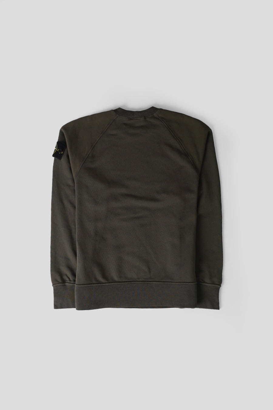 Stone Island - CREWNECK ORGANIC COTTON FLEECE BROWN - LE LABO STORE