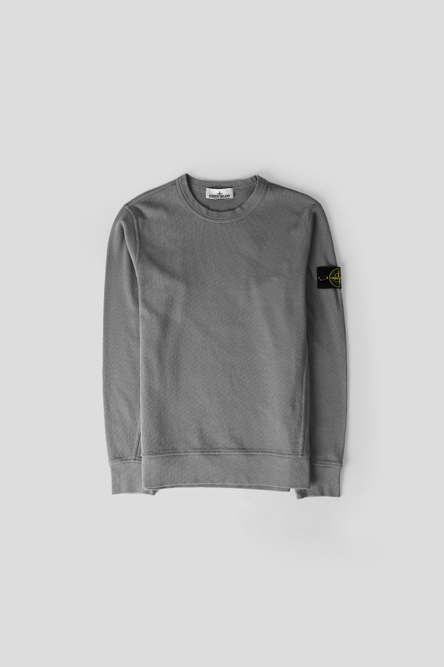 Stone Island - PULL ORGANIC COTTON INTERLOCK GRIS - LE LABO STORE
