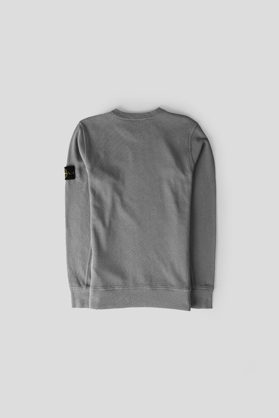Stone Island - PULL ORGANIC COTTON INTERLOCK GRIS - LE LABO STORE