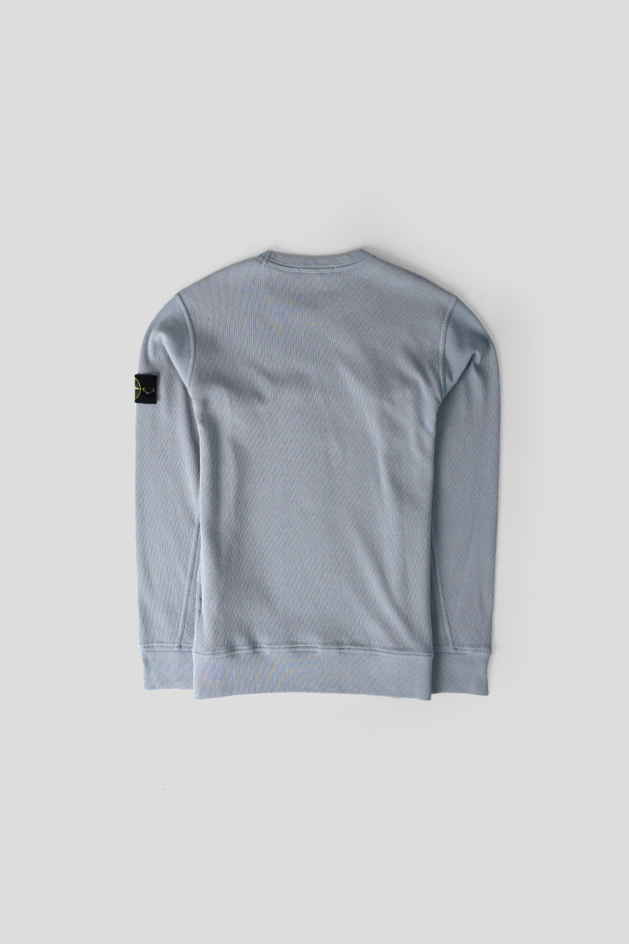 Stone Island - PULL ORGANIC COTTON INTERLOCK BLEU CLAIR - LE LABO STORE