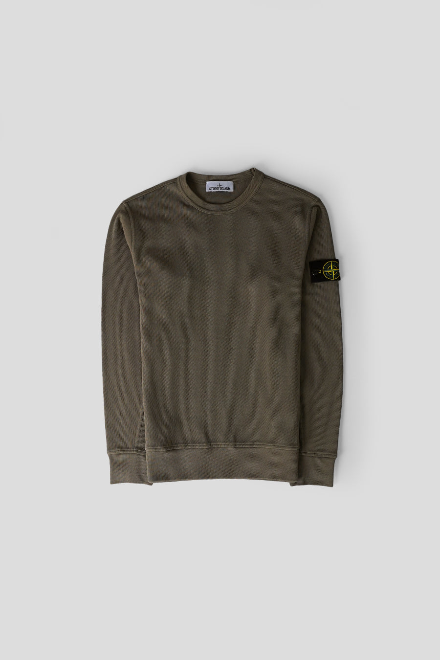 Stone Island - ORGANIC COTTON INTERLOCK GREEN SWEATER - LE LABO STORE
