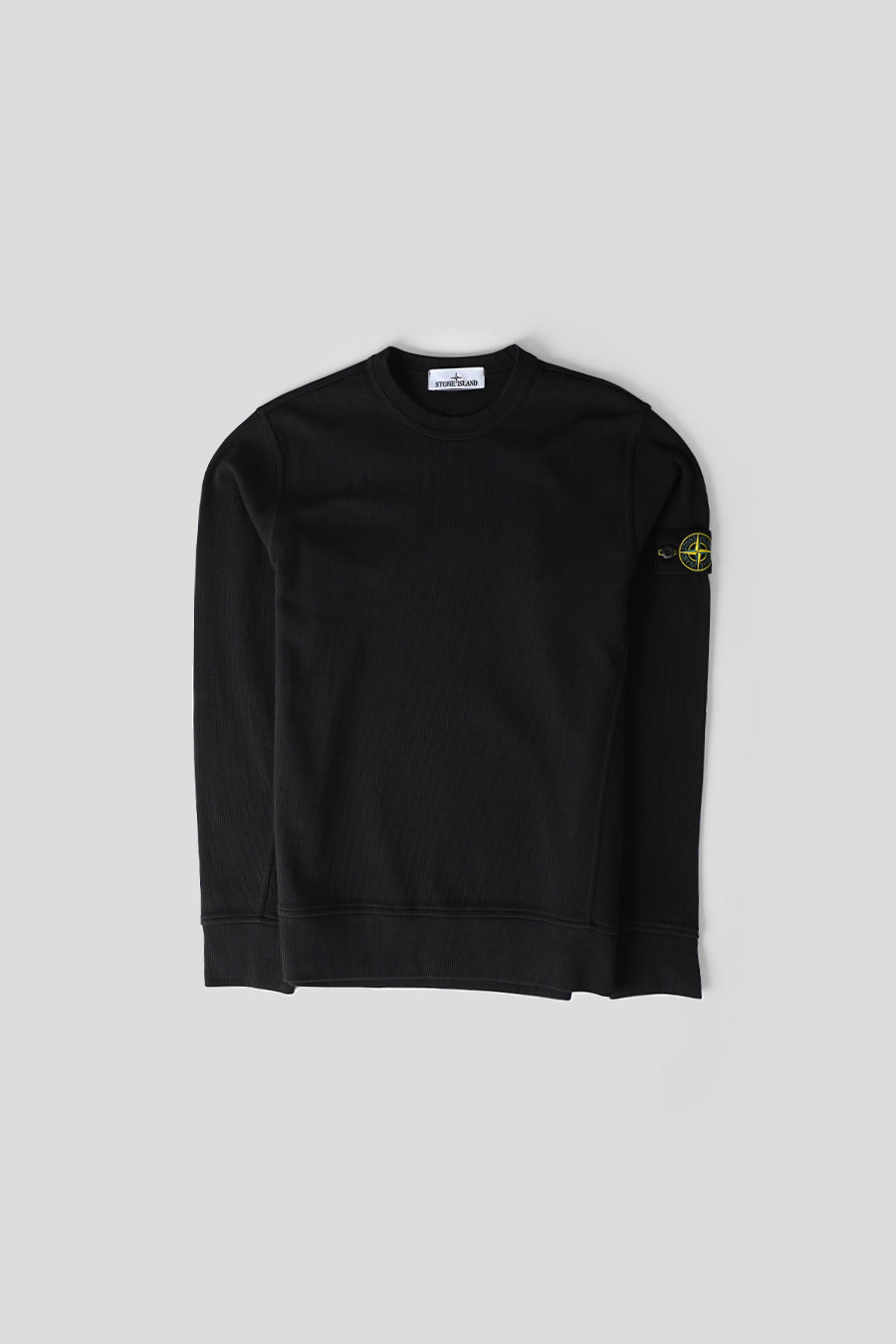 Stone Island - SWEATER ORGANIC COTTON INTERLOCK BLACK - LE LABO STORE