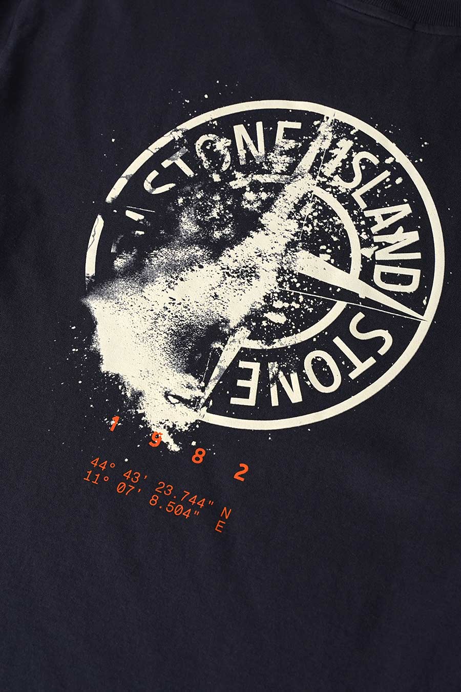 Stone Island - T-SHIRT COMPASS DESERT BLEU MARINE - LE LABO STORE