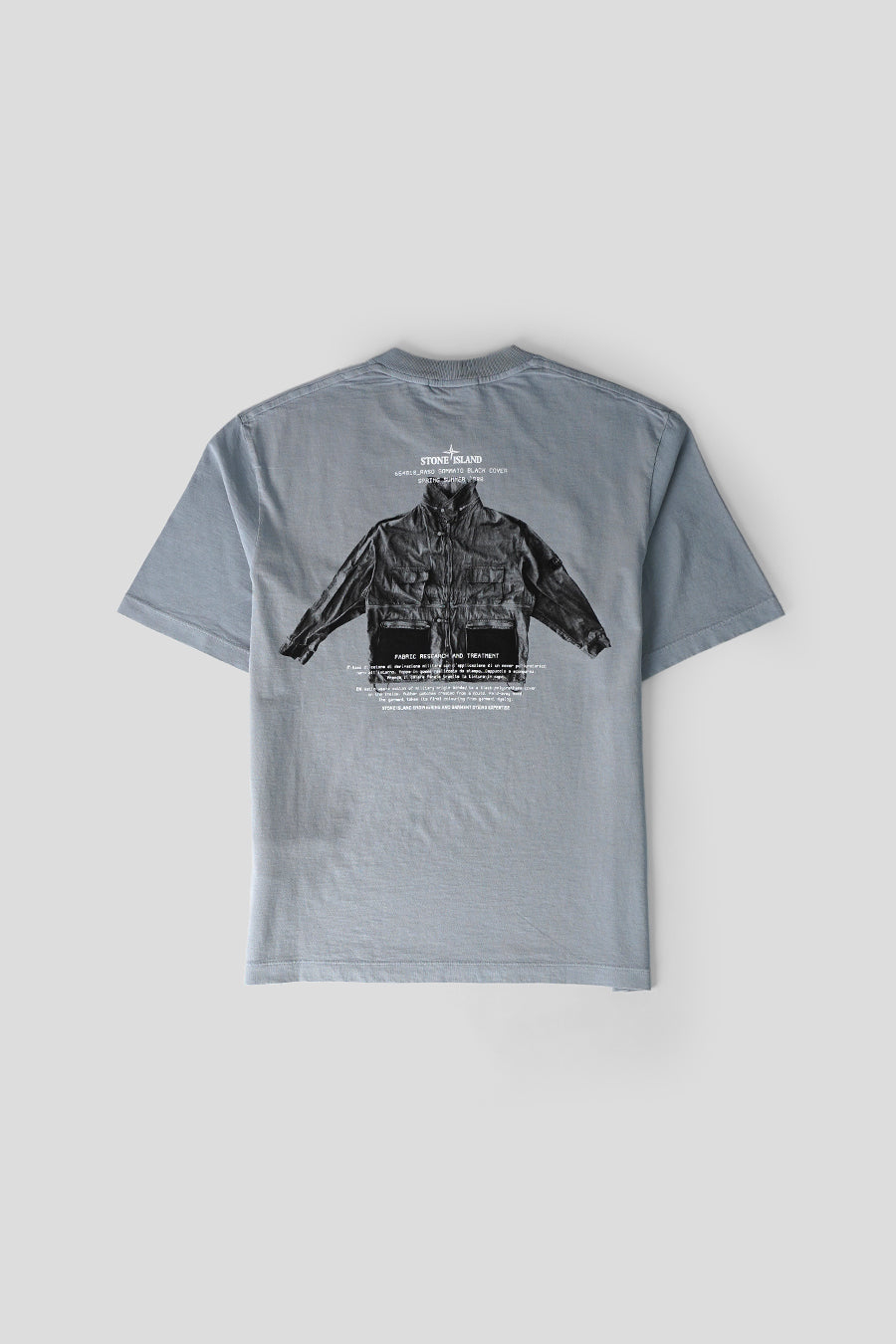 Stone Island - T-SHIRT ACHIVIO AW26 GRIS CENDRÉ - LE LABO STORE