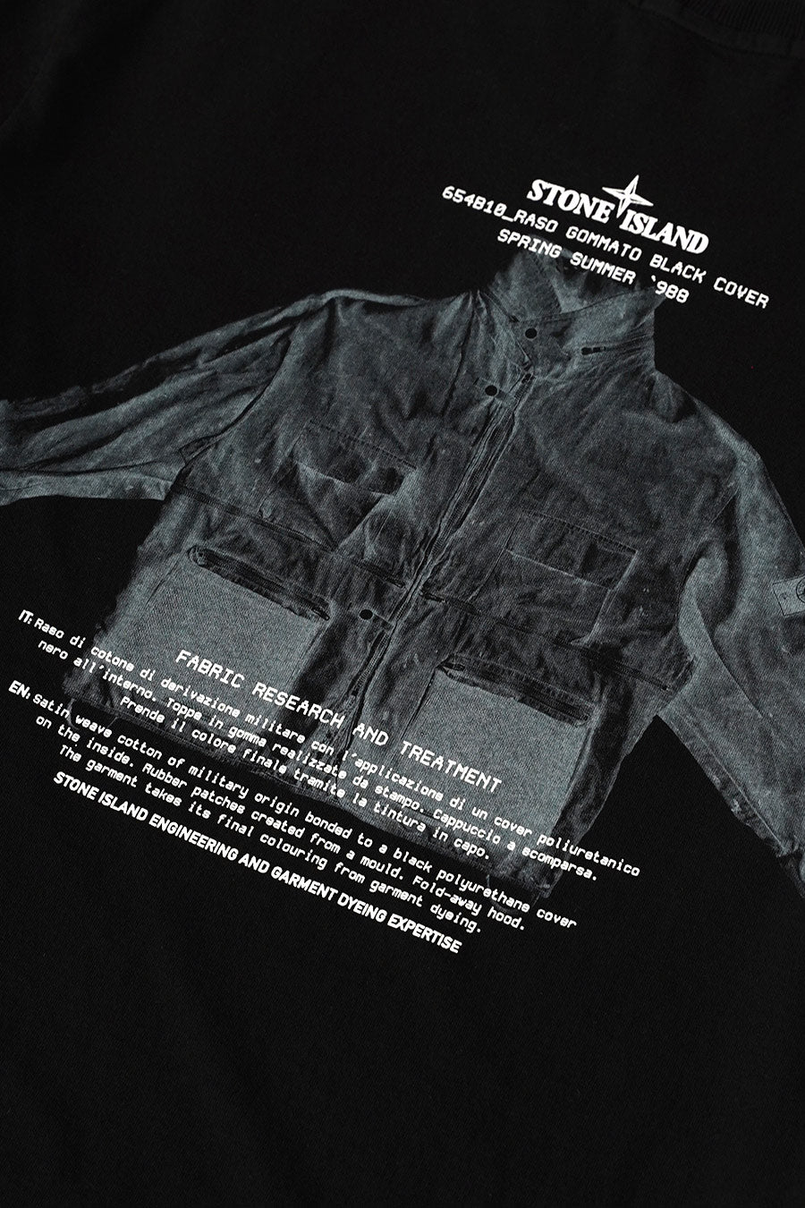 Stone Island - T-SHIRT ACHIVIO AW26 NOIR - LE LABO STORE