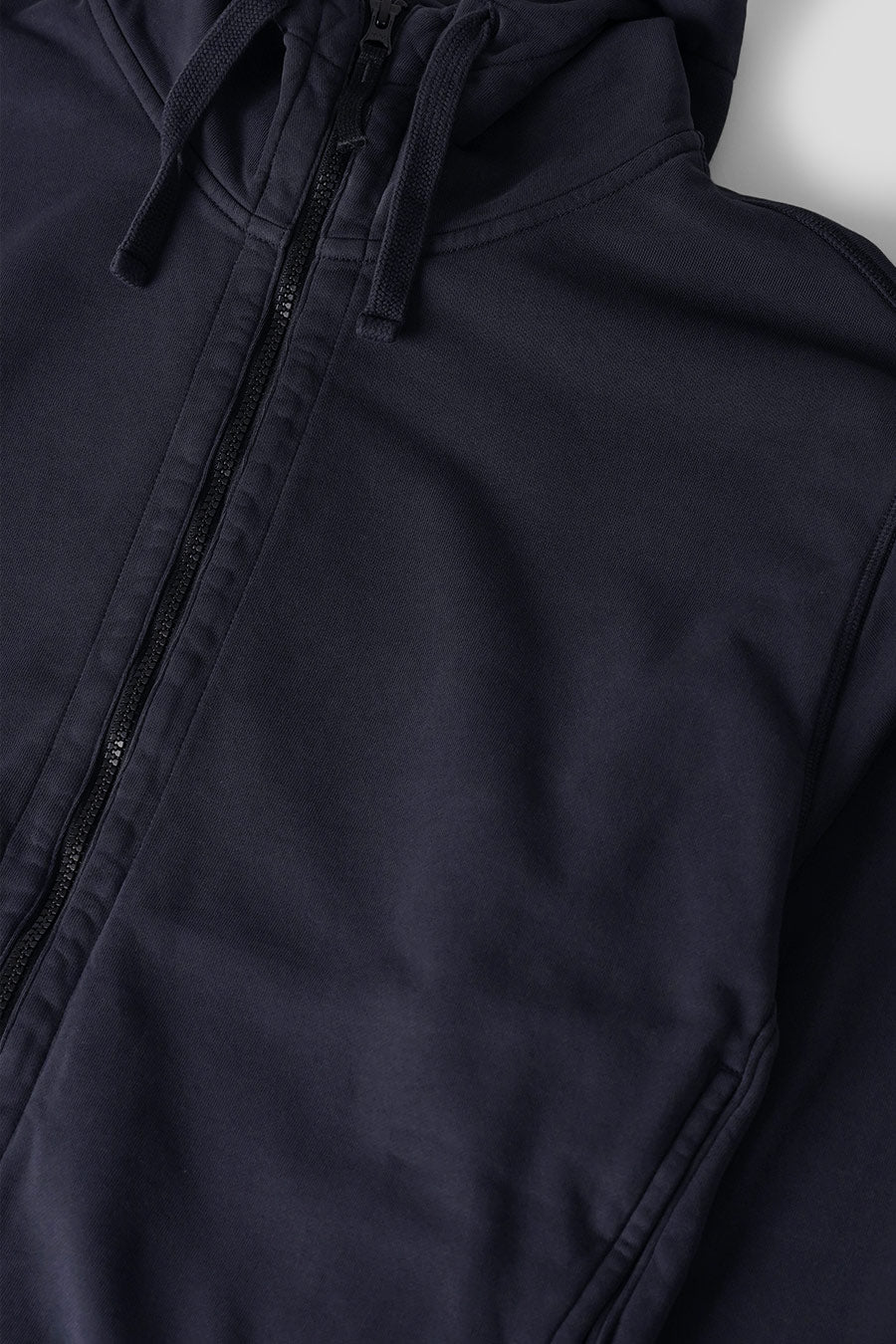 Stone Island - ZIP HOODIE ORGANIC COTTON NAVY BLUE - LE LABO STORE