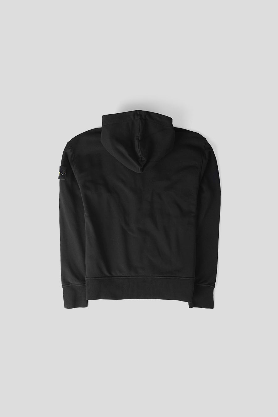 Stone Island - HOODIE ZIP ORGANIC COTTON NOIR - LE LABO STORE